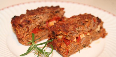 BOLO DE CARNE COM AVEIA